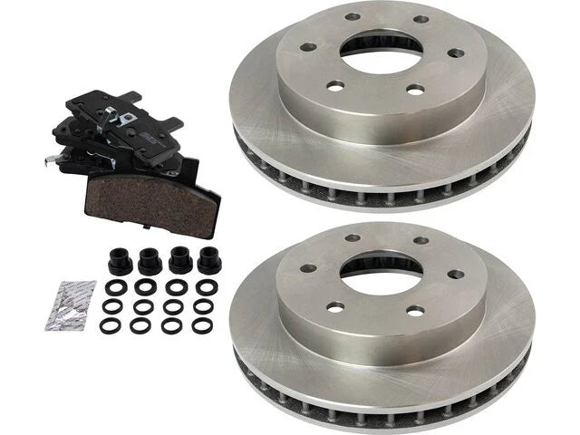 Brake Pad and Rotor Kit for GMC K2500 (1988–1998) 56363QVRR