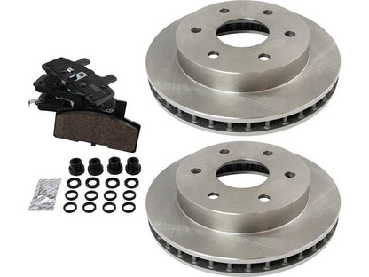 Brake Pad and Rotor Kit for GMC K2500 (1988–1998) 56363QVRR