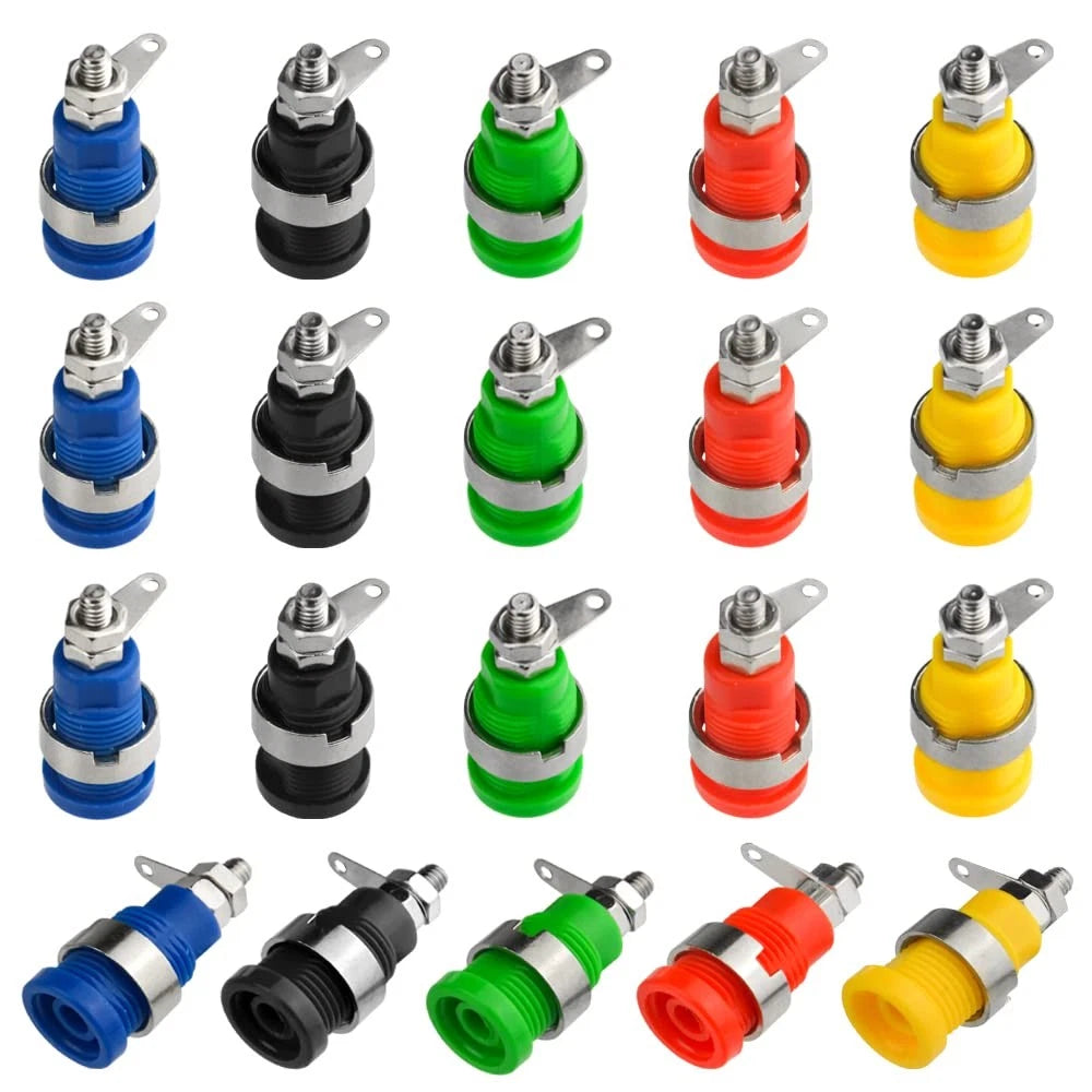 20X 4mm Banana Socket Plug Binding Post for Various Applications