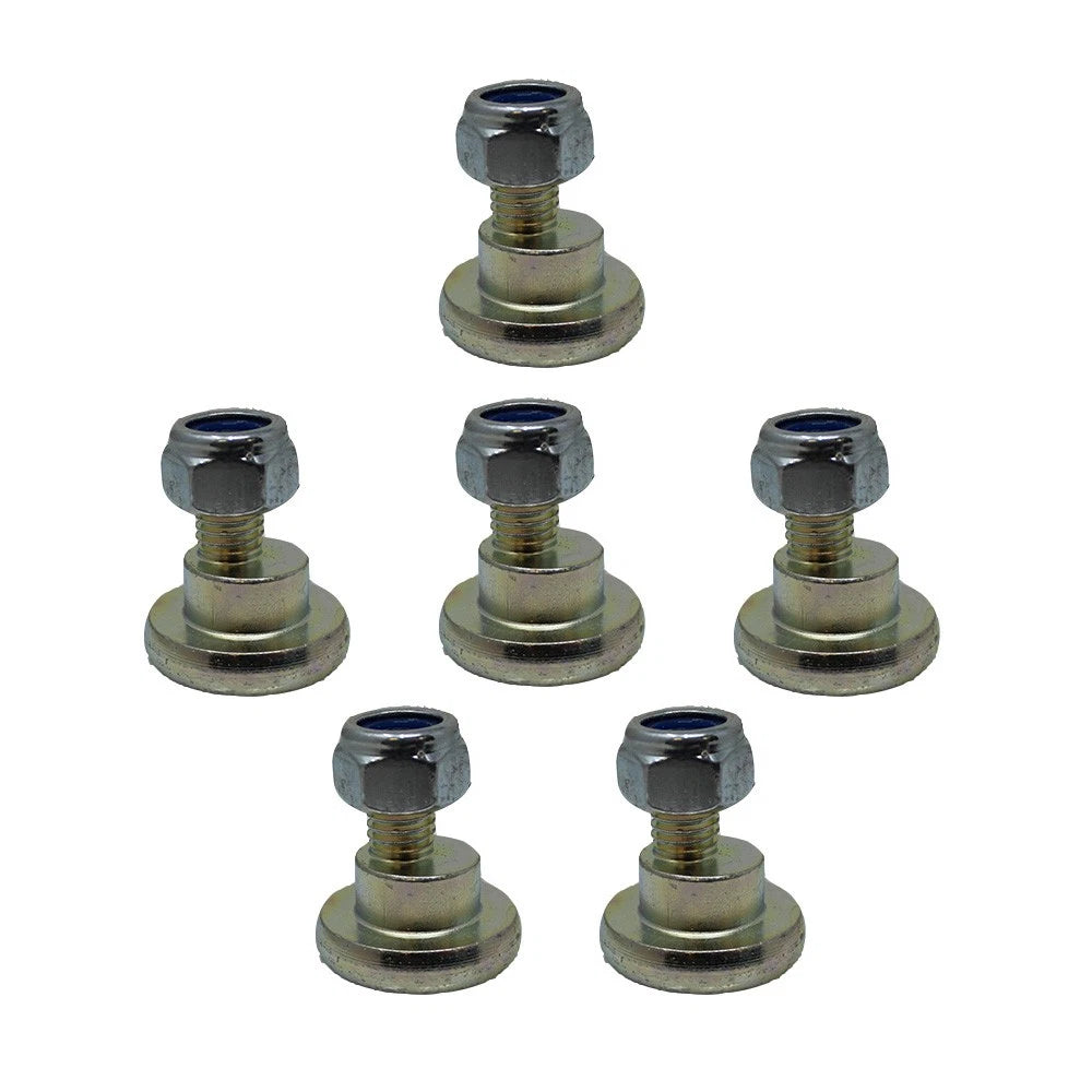 Disc Mower Blade Bolt Kits for Fahr SM2.17 SM2.21 SM2.24 SM3.24 (Set of 6)