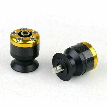 CNC Carbon Fiber 8mm Swingarm Slider Spools for Ducati 1098 1198 (2007–2012)