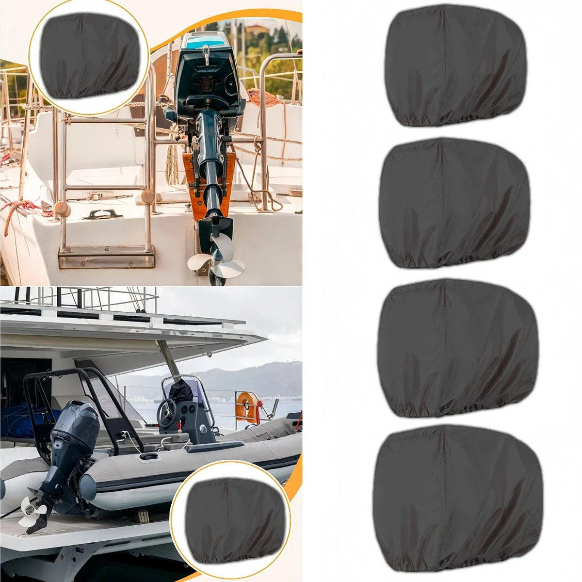Heavy Duty Waterproof Engine Cover for Suzuki 0-30 HP Outboard