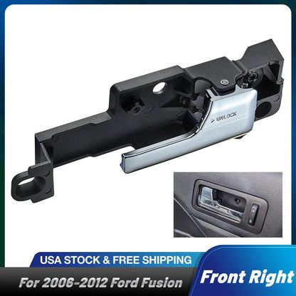 Interior Right Passenger Side Chrome Handle for 2006–2012 Ford Fusion 3.0L