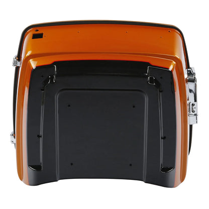 King Trunk for Harley Touring Road Glide (2014–2026) Amber Whiskey/Vivid Black