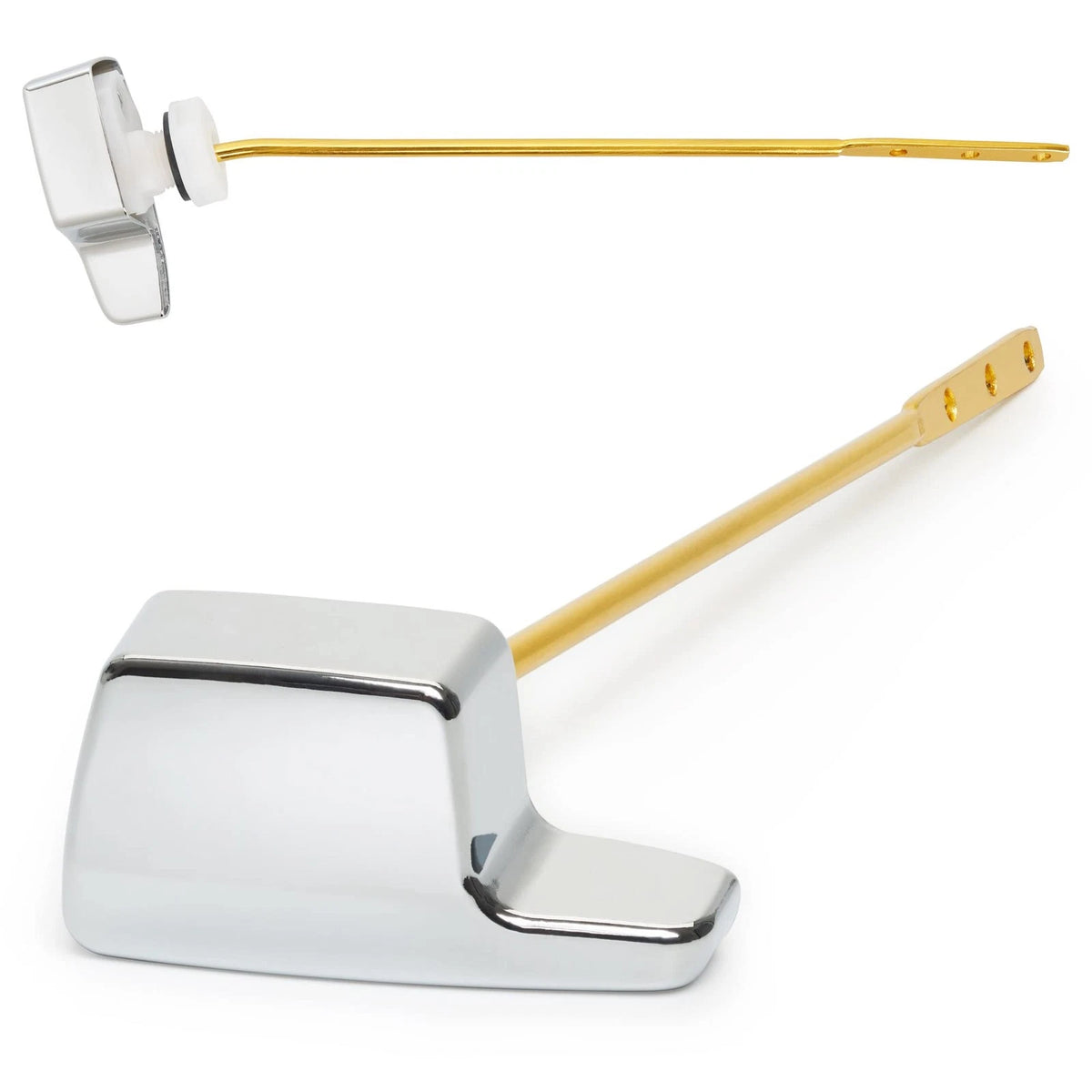 Toilet Handle Replacement for TOTO (Side Mount, Chrome)