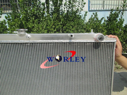 Alloy Radiator & 16" Fans for Nissan Patrol GU Y61 2.8L 3.0L (1999-2013)