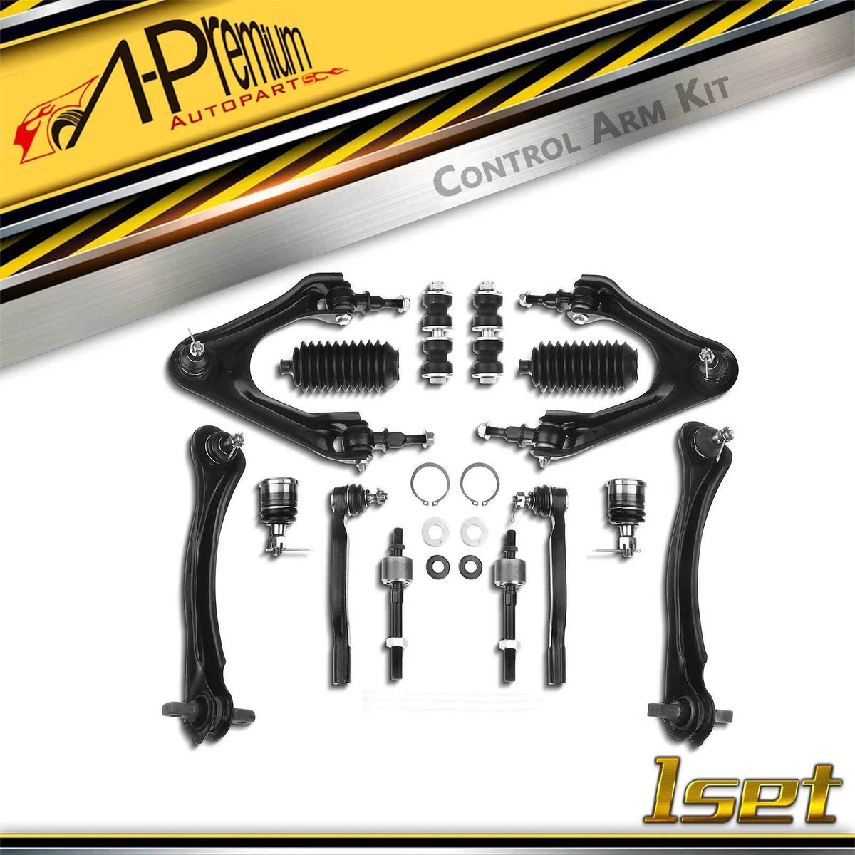 Set of 14 Front & Rear Upper Control Arms for Honda Accord (1994–1997)