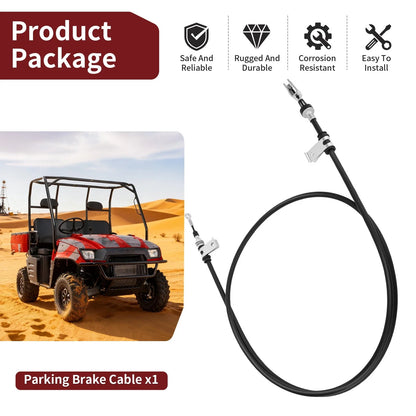 Parking Brake Cable Replaces 7081208 for Polaris Ranger XP 700 (2005–2006)