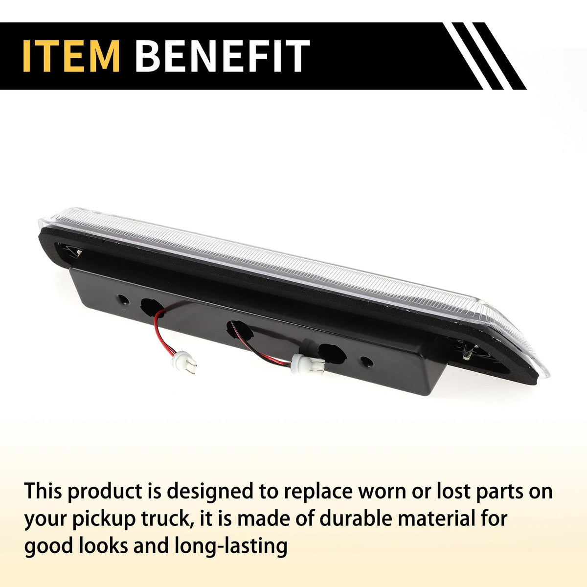 LED Third Brake Light Smoked Lens for Ford F-150 (2009–2014)