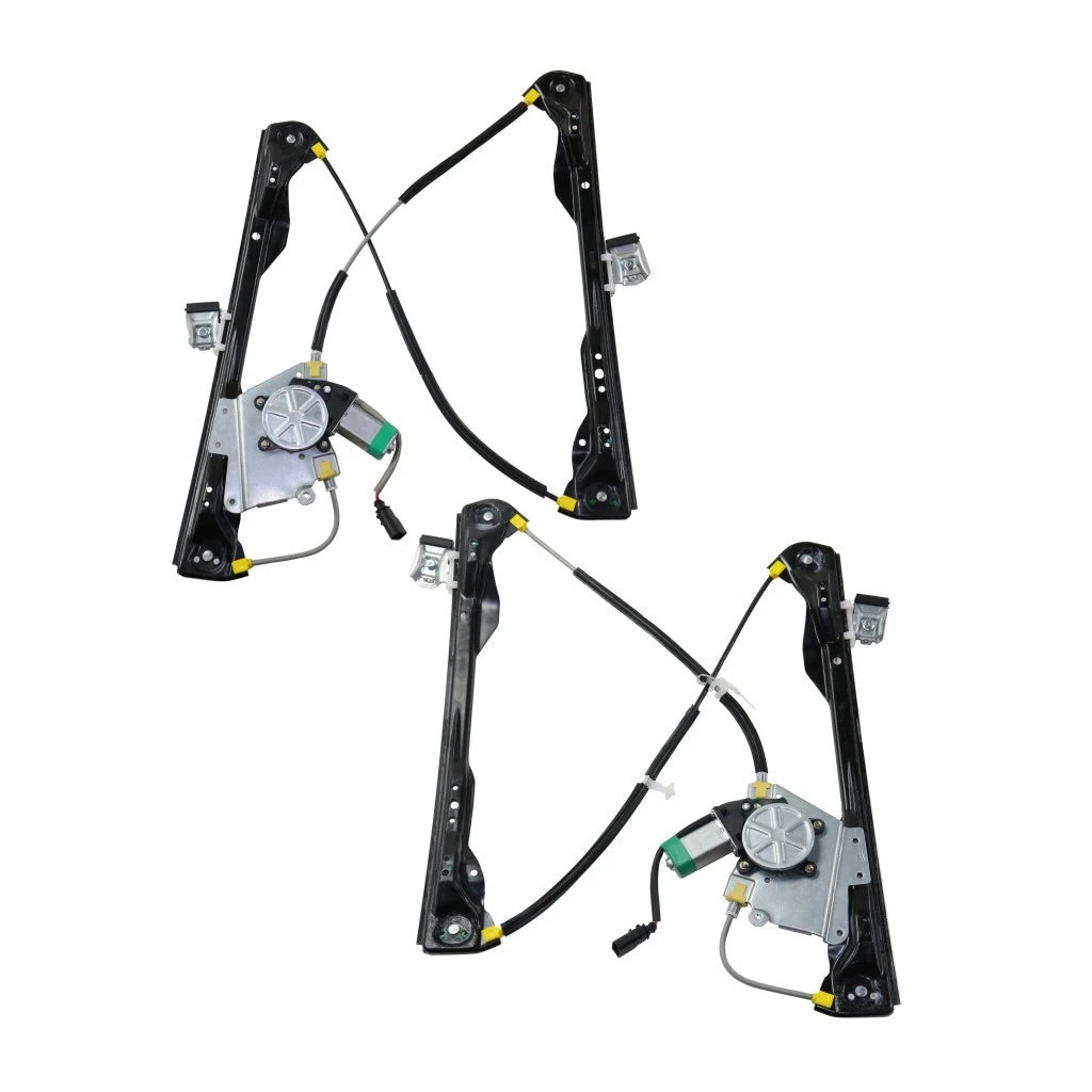Set of 2 Window Regulators for Ford Focus (2000–2007) CLX-M0-USA-SET-RBF462901-CL360A70, FO1350132, FO1351132