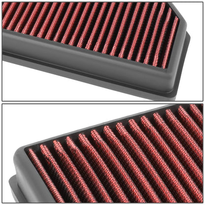 Set of 2 Reusable Panel Air Filters for Cadillac ATS/CTS/Camaro (2013–2019)