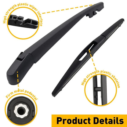 Rear Window Wiper Blade & Arm for Honda Acura MDX Infiniti Subaru (2007–2020)