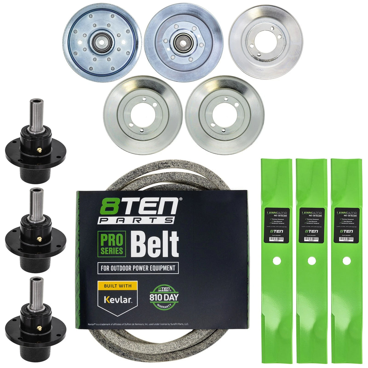 Deck Rebuild Kit for Scag Tiger Cat STCII-48V (M145476, M127673, M127500)