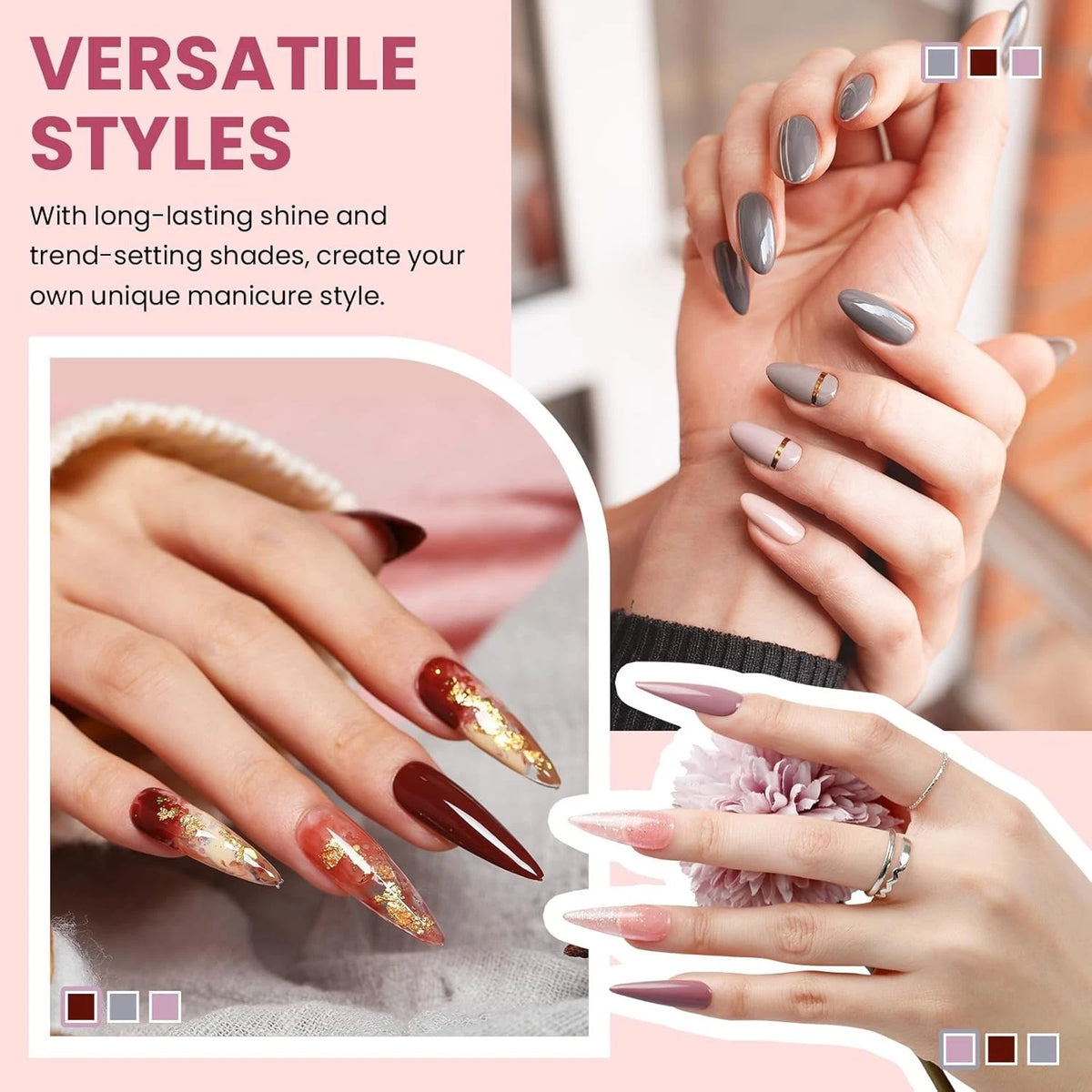 24 Pcs Gel Nail Polish Set for (2023)