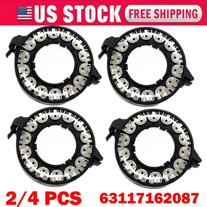 2X D1S D3S HID Bulb Holder Clip Rings for Automotive Applications