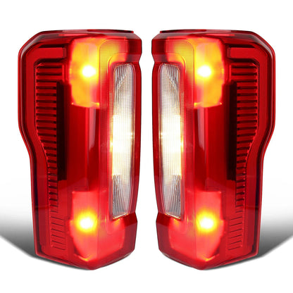 Halogen Tail Light Pair for Ford F-250 F-350 Super Duty (2023–2024)