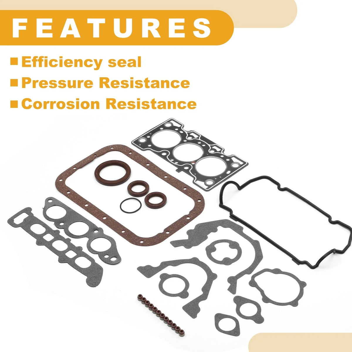 Cylinder Head Gasket Kit No. 1114181401 for Suzuki F6A (1 Set)