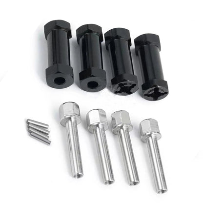 25mm Hex Wheel Hub Extender for Axial SCX10 D90 AX10 CC01 F350 (2010–2023)
