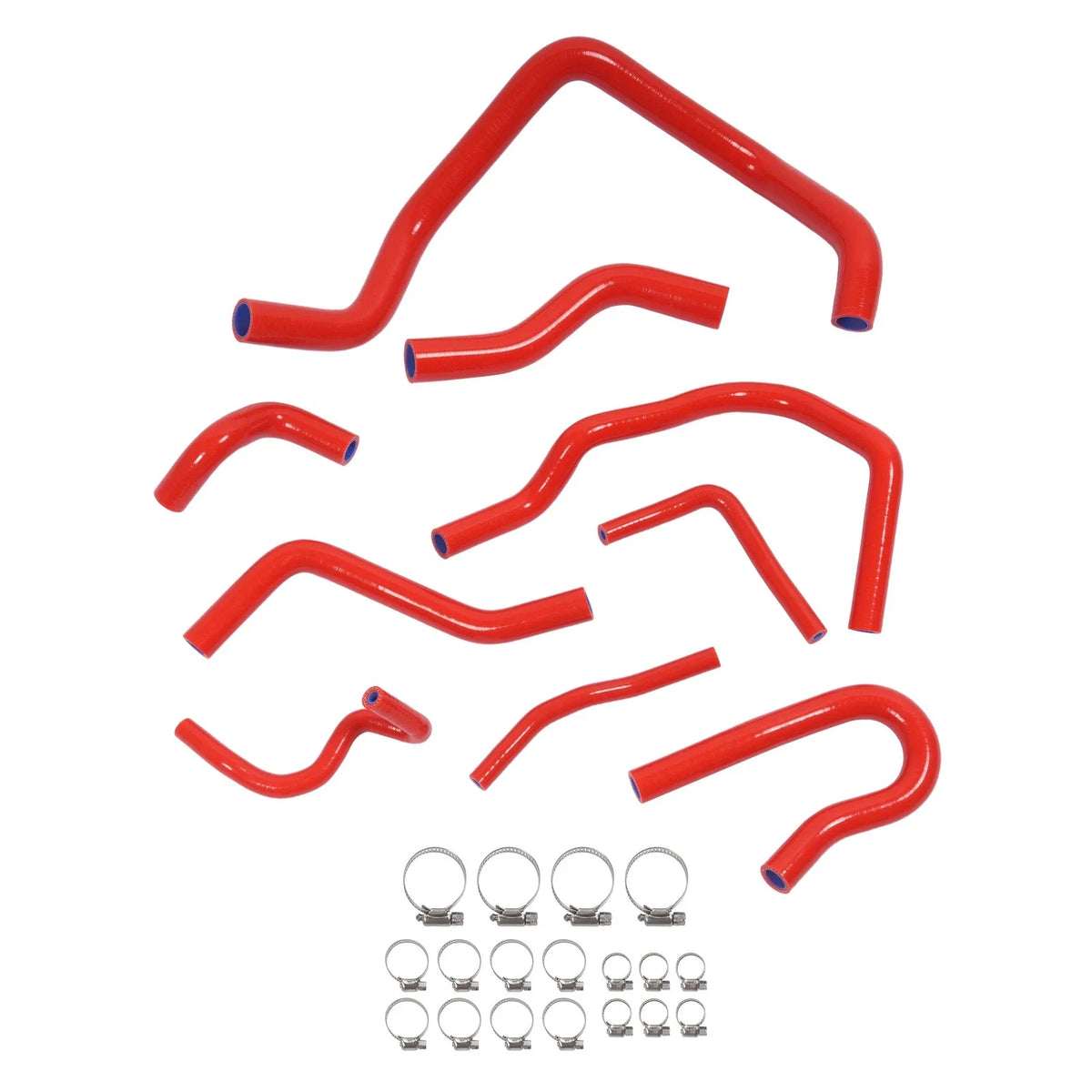 Silicone Radiator Heater Hose Set for Honda Civic D15 D16 (1992–2000)