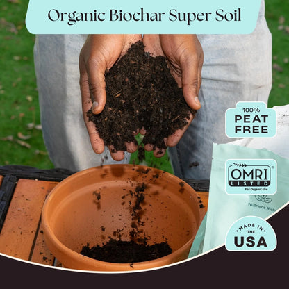 Organic Herb Mix for Indoor and Outdoor Potting (4 Quarts)