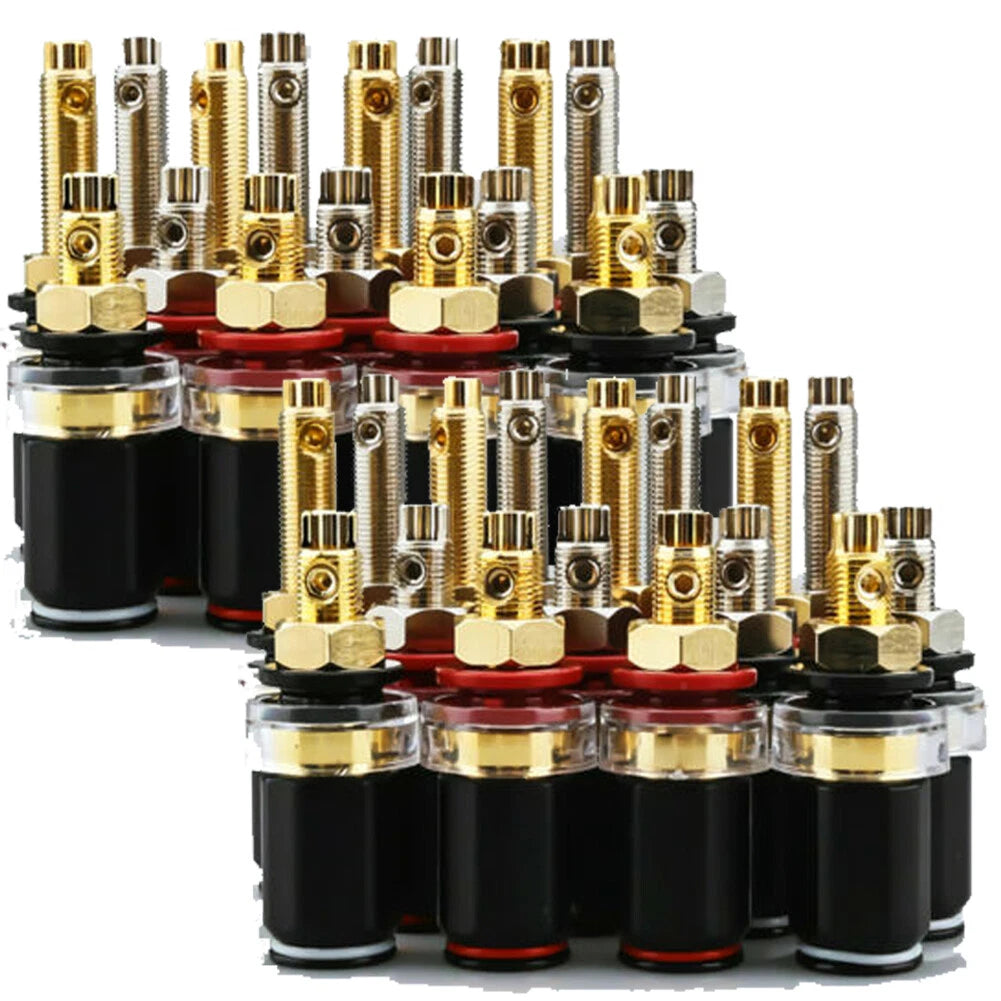8PC Binding Post Socket Terminal for Amplifier Speaker
