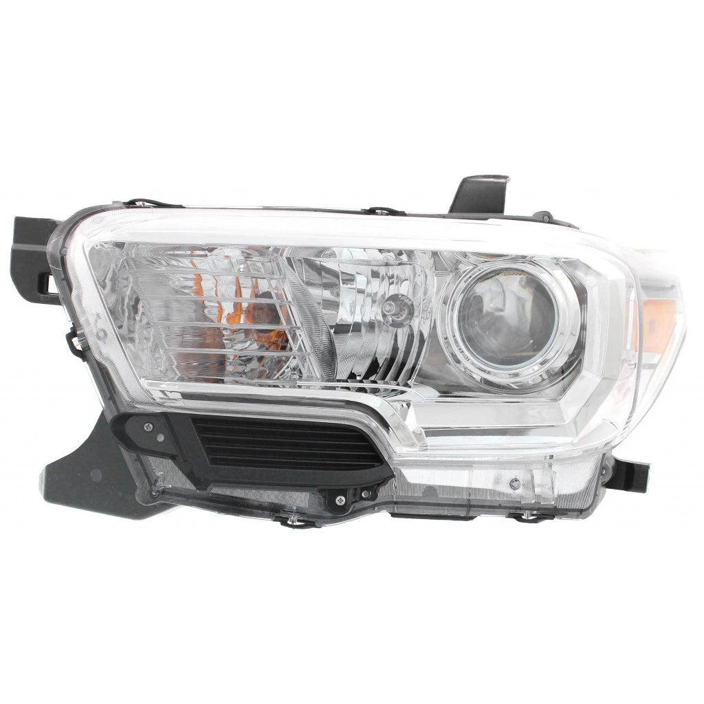 Headlight Driver Side Chrome Bezel for Toyota Tacoma (2016–2017) TO2502242 CLX-M0-TY1289-B001L