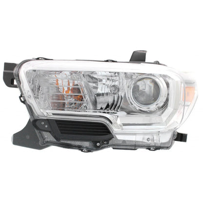 Headlight Driver Side Chrome Bezel for Toyota Tacoma (2016–2017) TO2502242 CLX-M0-TY1289-B001L