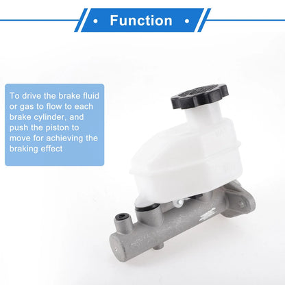 Brake Master Cylinder with Reservoir No. 585102D300 for Hyundai Elantra (2000–2006)