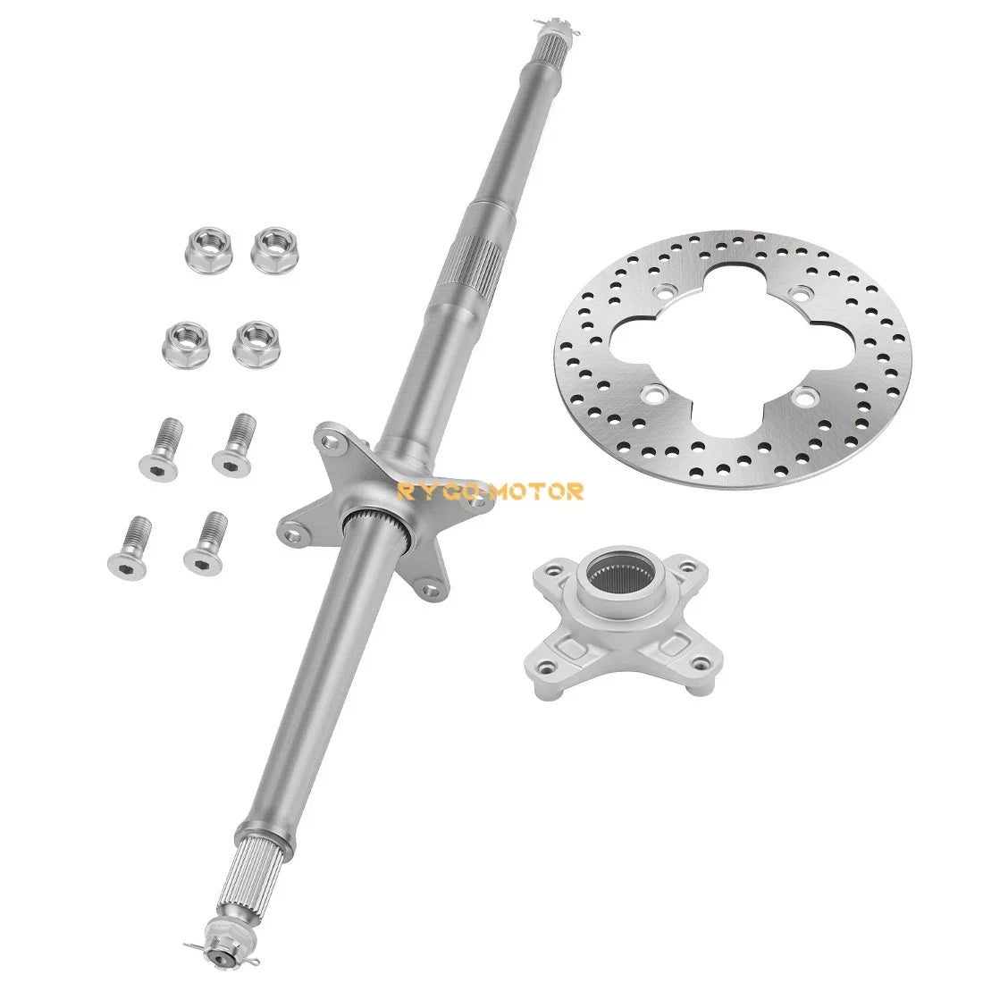Rear Axle Shaft with Rotor Hub for Honda TRX400EX Sportrax 400 (1999–2008)