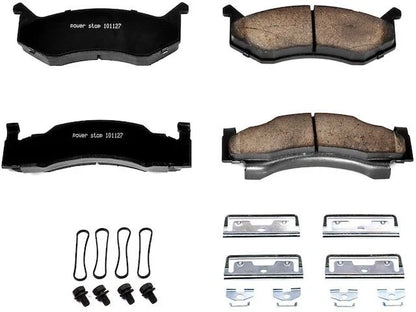 Brake Pad Set Front for Dodge W100 (1986–1989) 24657VXZH