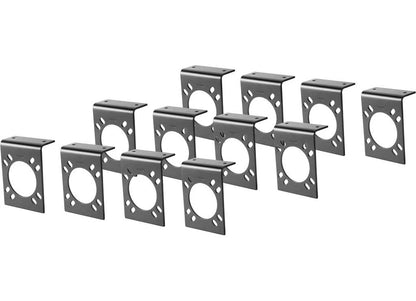 12-Pack Connector Mounting Bracket for 7-Way RV Blade (Curt 57205)