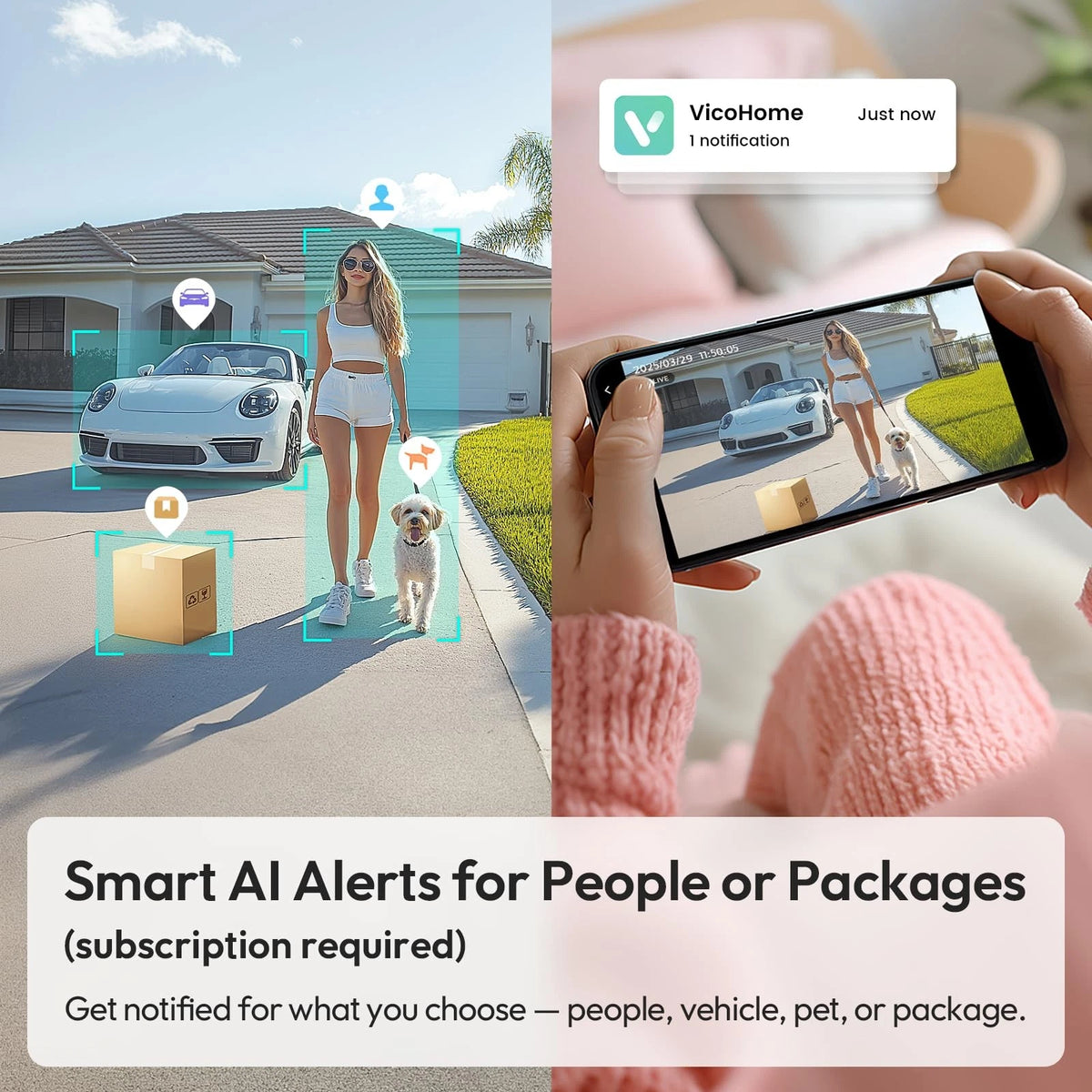 2K HD Battery Doorbell Camera for Belleye (2023)