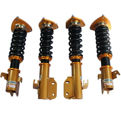 4Pcs Coilover Struts for Subaru Impreza WRX (2002–2007) & Forester (2003–2008)