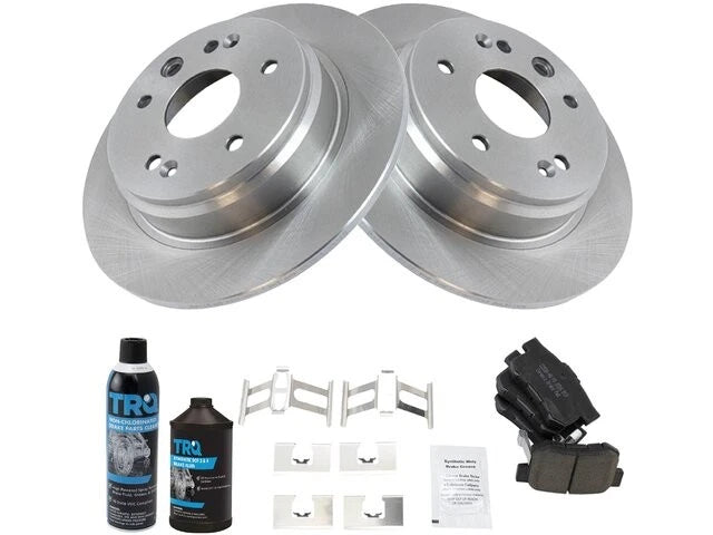 Brake Pad and Rotor Kit for Acura TL (1999–2003) 67115CRDQ
