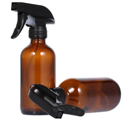 Amber Glass Spray Bottle - Refillable for Pet Care & Air Freshener Use
