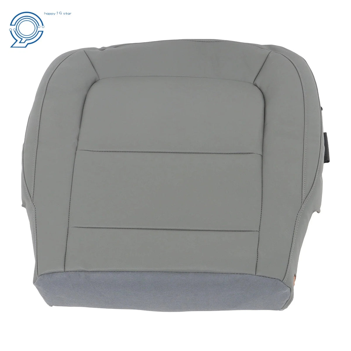 Gray Leather Driver Bottom Seat Cover for Chevy Colorado Canyon (2015–2022)