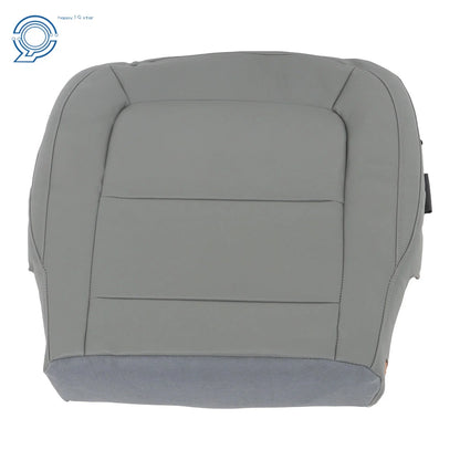 Gray Leather Driver Bottom Seat Cover for Chevy Colorado Canyon (2015–2022)