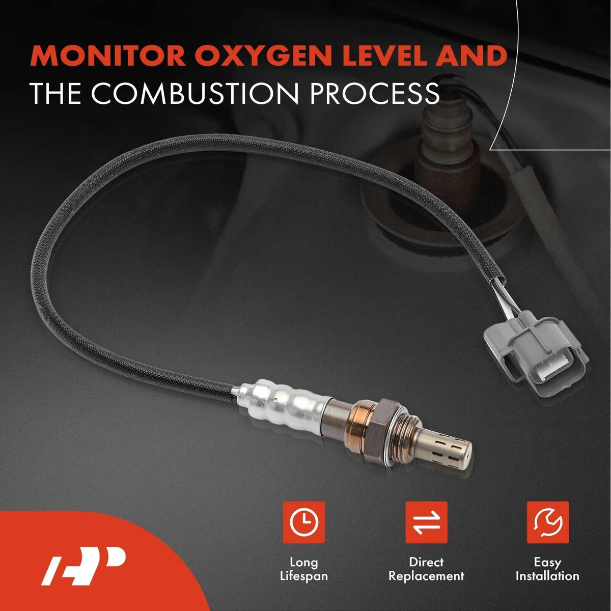 Set of 4 O2 Oxygen Sensors for Honda Odyssey (2007–2010)