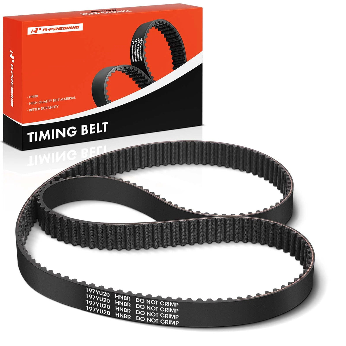 A-Premium Engine Timing Belt for Honda Accord Ridgeline (2003–2017) 5660XS, 14400R9PA01, T329