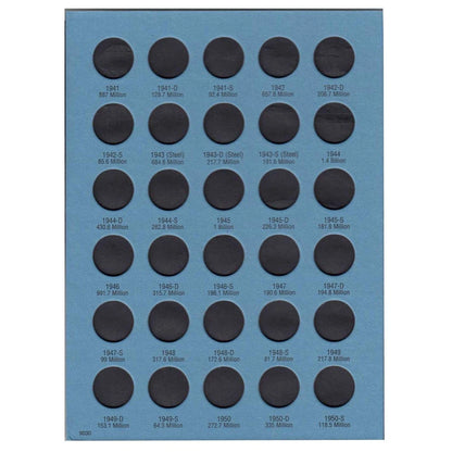 Whitman US Lincoln Cent Coin Holder for (7.125 x 7.625 inches)
