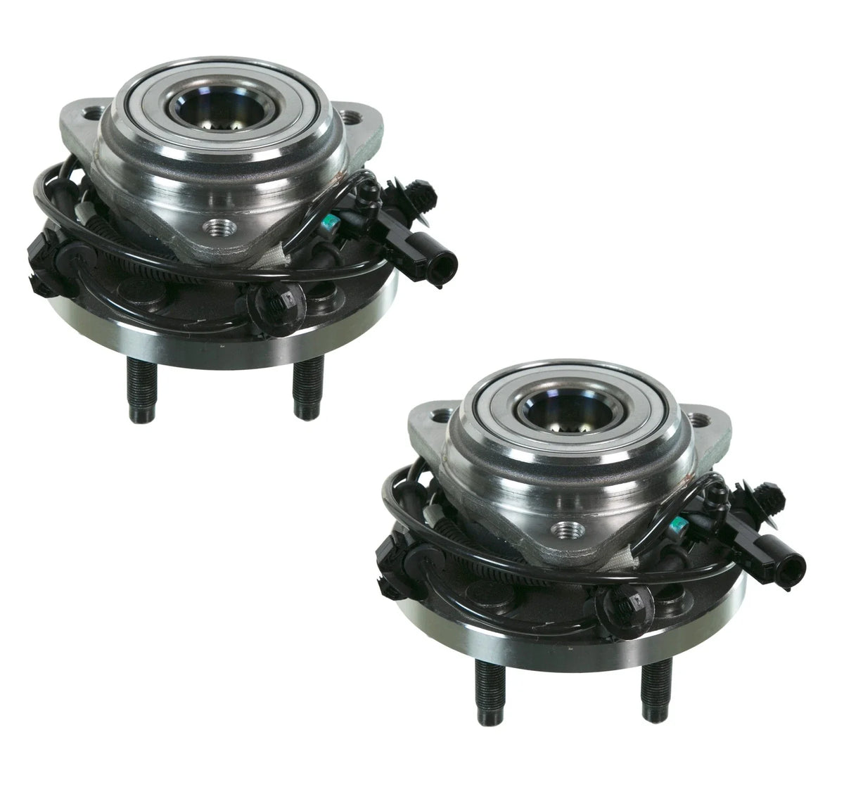 Set of 2 Front Moog Wheel Bearing Hub Assembly for Ford Ranger, Mazda B4000 (1998–2011)