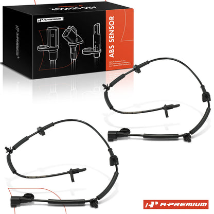 2X Front ABS Wheel Speed Sensor for Ford EcoSport (2019–2022) GN1Z2C204A, GN1Z2C204B, BRAB483, 5S17289, ALS3196