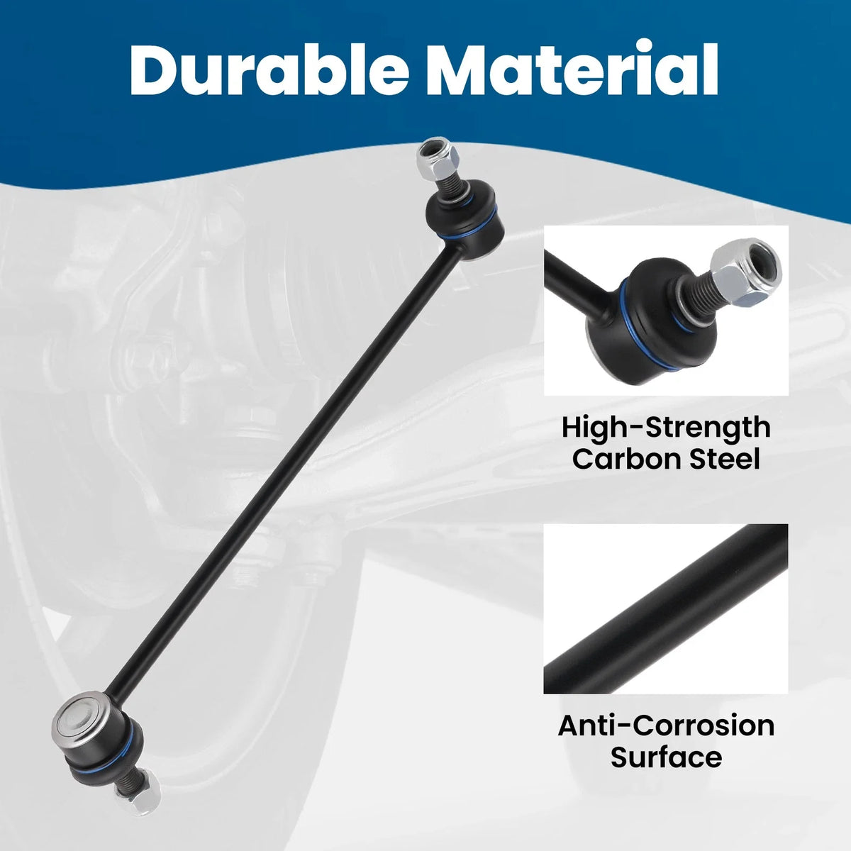 4X Front Sway Bar Links for Honda Odyssey (2008–2010)