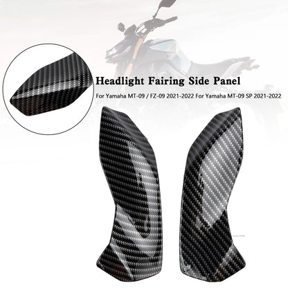 Headlight Fairing Side Panel for Yamaha MT-09 FZ09 MT-09 SP (2021–2022) M549-A312-CBN