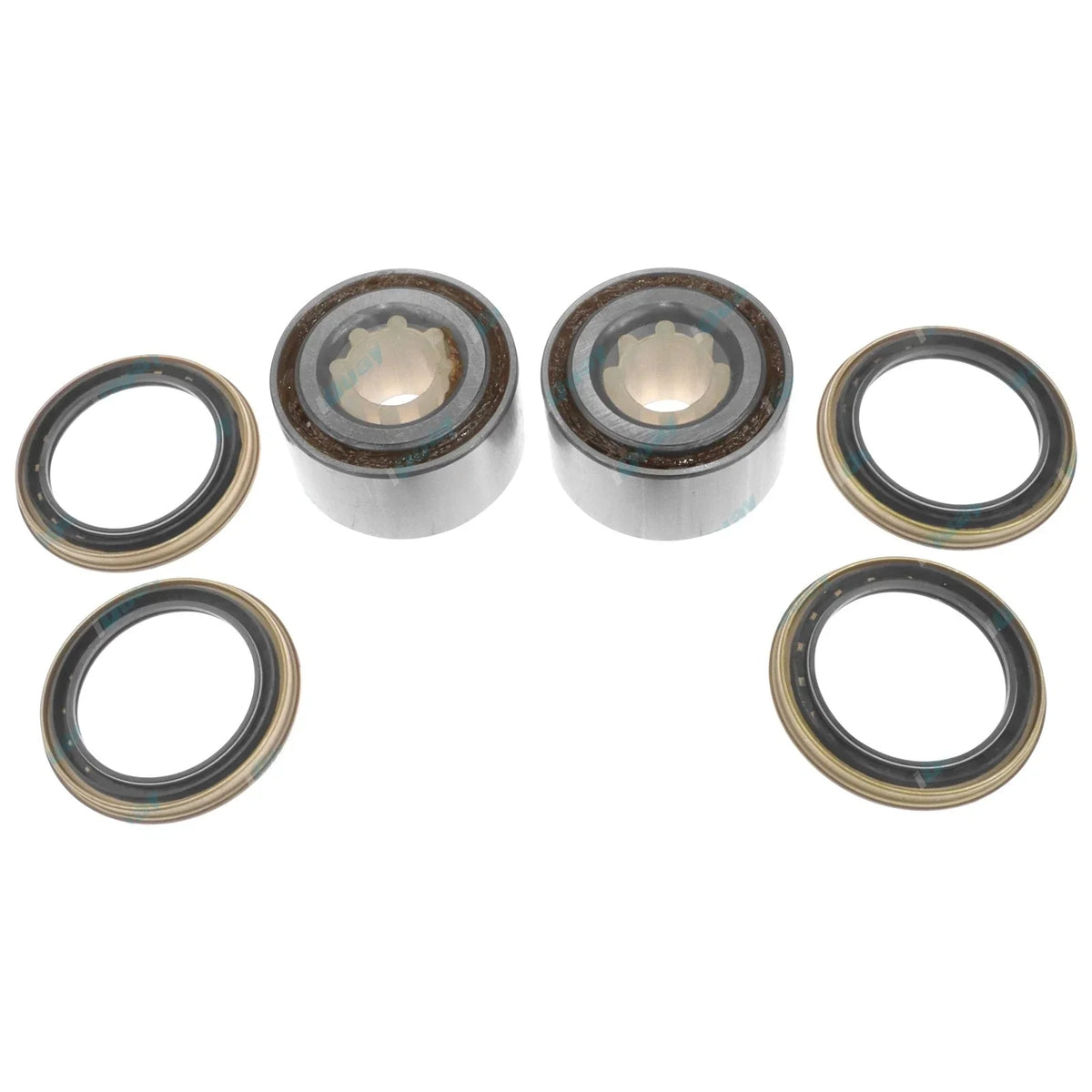 2 x Front Wheel Bearing Kits + Grease for Nissan Skyline R32 R33 R34 1989~2000