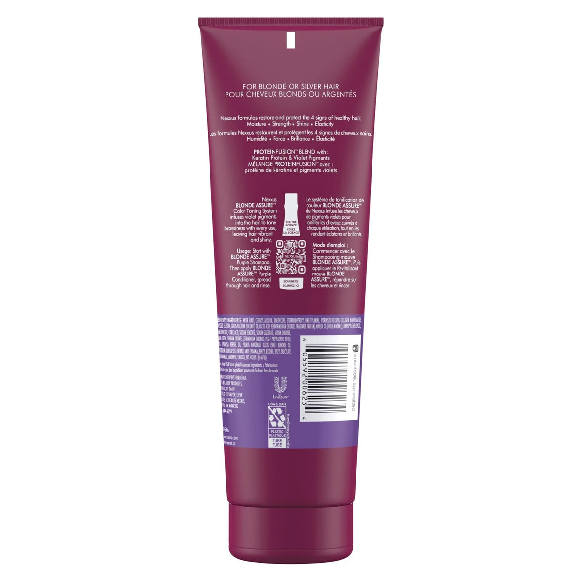 Nexxus Hair Color Blonde Assure Purple 8.5 Fl Oz (Pack of 1)