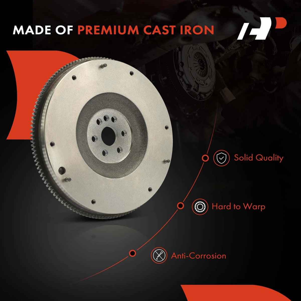 Clutch Flywheel for Ford Fiesta (2011–2019) 167727, LFW468