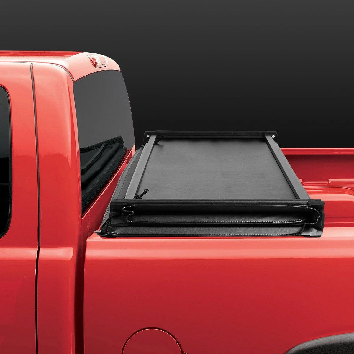 Soft Top Folding Tri-Fold Tonneau Cover for Toyota Tacoma (2005–2015)
