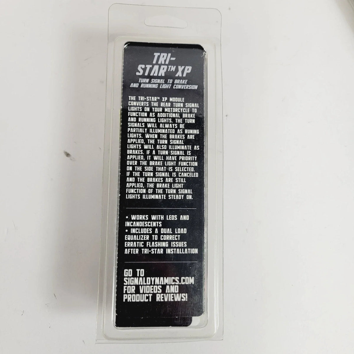 Signal Dynamics Tri-Star XP Module for Motorcycle (Turn Signals to Brake Conversion)