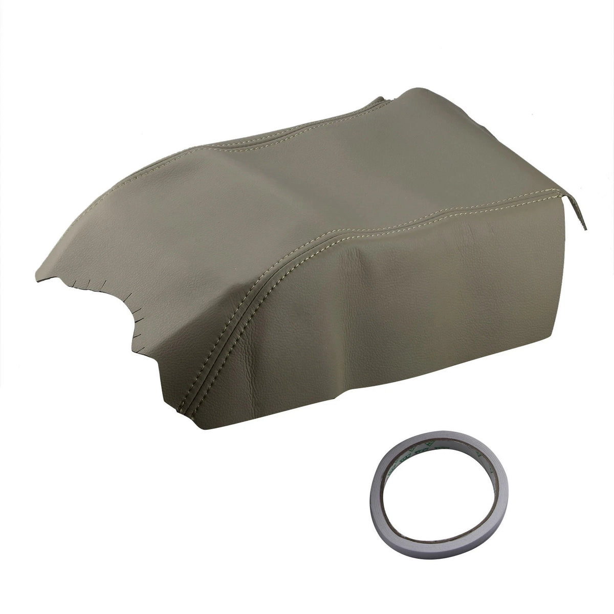 Leather Console Lid Armrest Cover for Land Rover LR3 LR4 (2005–2016)